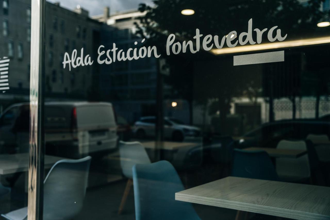Hotel Alda Estacion Pontevedra Exteriör bild